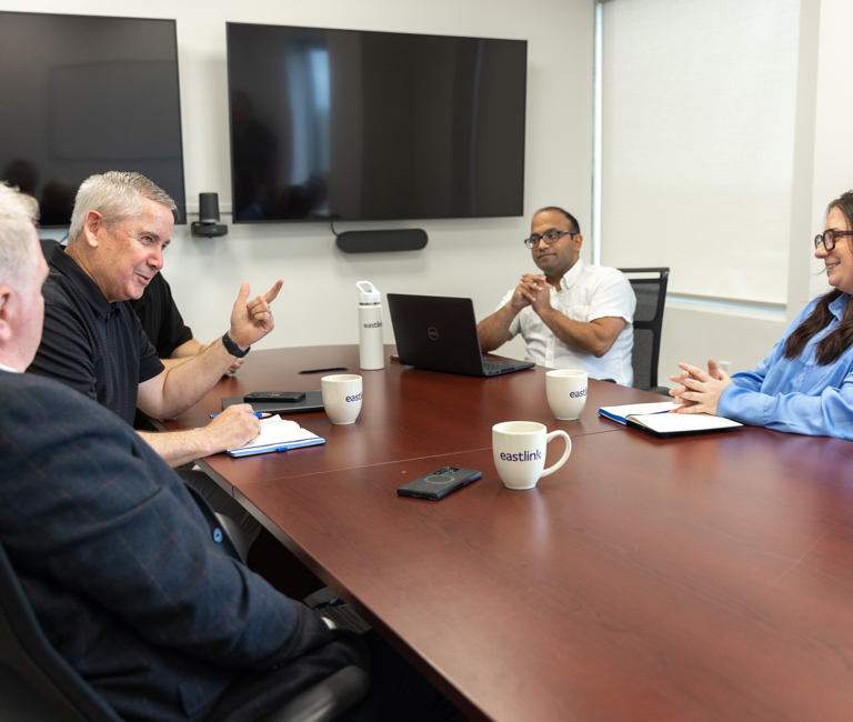eastlink team in a boardroom.